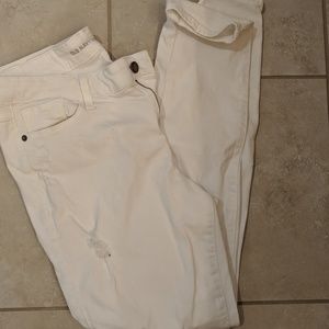 White jeans